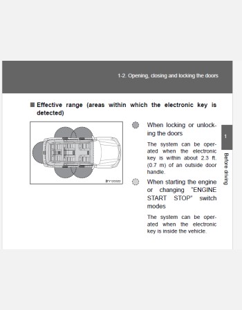 toyota land cruiser  200 series 2010 owners manual